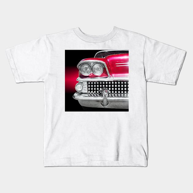 US classic car 1958 Kids T-Shirt by Beate Gube